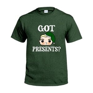 TShirt Unisex Holiday Christmas Harry Potter Got Presents? Draco Malfoy Hogwarts